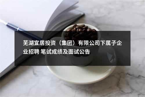 芜湖宜居投资（集团）有限公司下属子企业招聘 笔试成绩及面试公告 图片